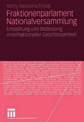 bokomslag Fraktionenparlament Nationalversammlung