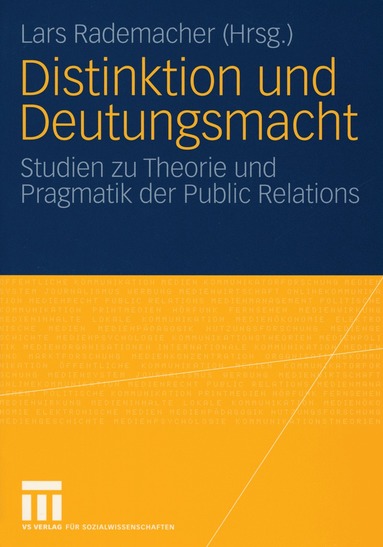 Lars Rademacher - Distinktion und Deutungsmacht, Häftad