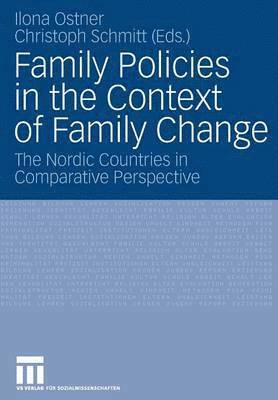 Family Policies in the Context of Family Change