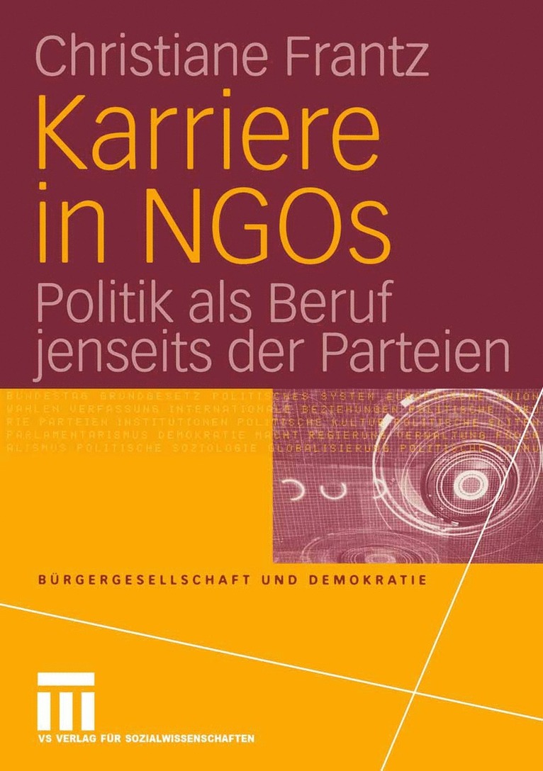 Christiane Frantz - Karriere in NGOs, Häftad