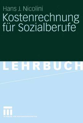 bokomslag Kostenrechnung fr Sozialberufe