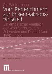 bokomslag Vom Retrenchment zur Krisenreaktionsfhigkeit