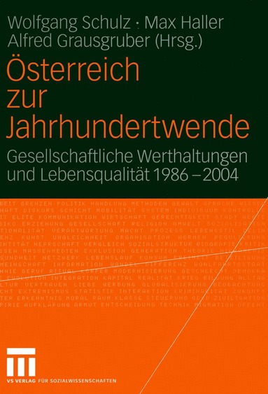 Wolfgang Schulz, Max Haller, Alfred Grausgruber - Österreich zur Jahrhundertwende, Häftad