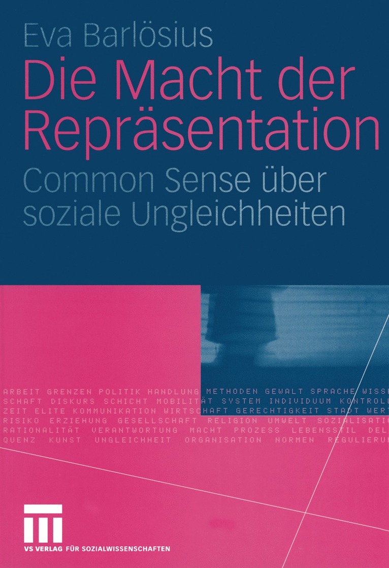 Eva Barlösius, Eva Barl Sius, Eva Barleosius - Die Macht der Repräsentation, Häftad
