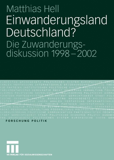 bokomslag Einwanderungsland Deutschland?