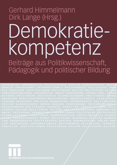 Gerhard Himmelmann, Dirk Lange - Demokratiekompetenz, Häftad