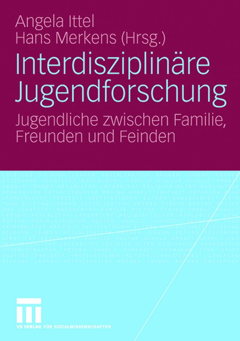 Interdisziplinre Jugendforschung 1