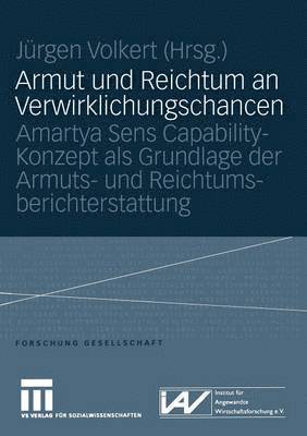 bokomslag Armut und Reichtum an Verwirklichungschancen