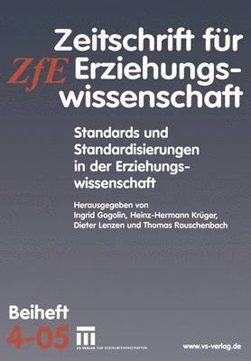 bokomslag Standards und Standardisierungen in der Erziehungswissenschaft