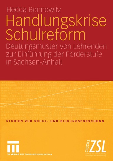 Hedda Bennewitz - Handlungskrise Schulreform, Häftad