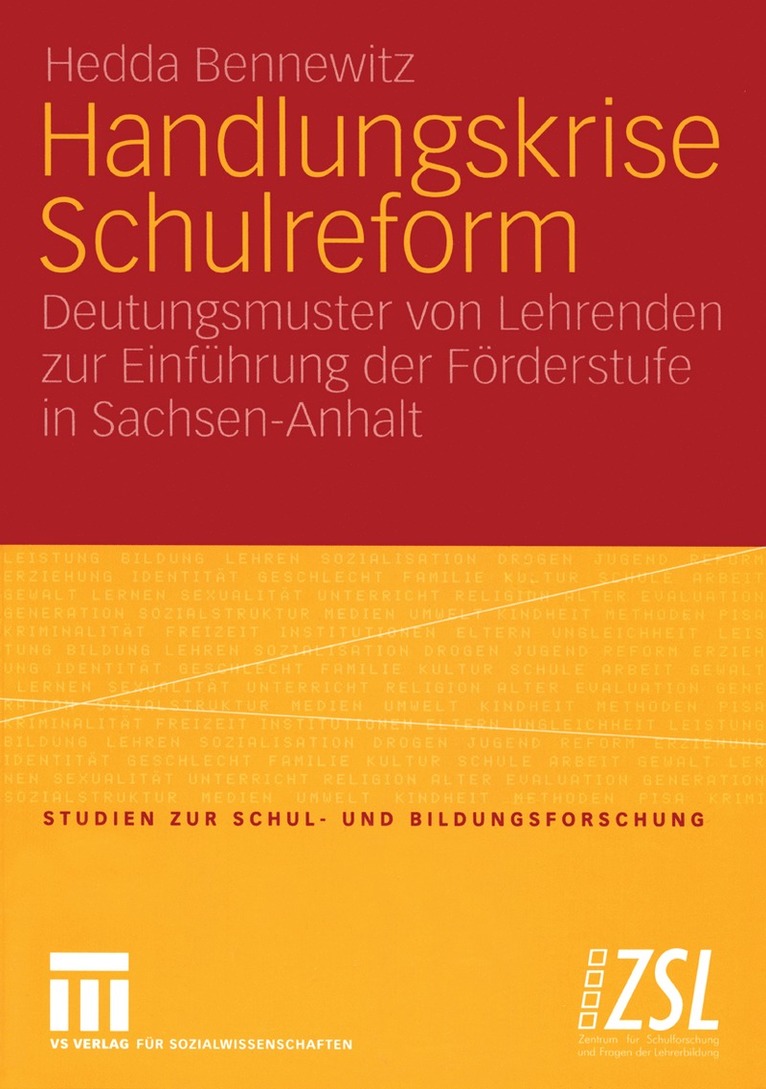 Hedda Bennewitz - Handlungskrise Schulreform, Häftad