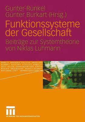 bokomslag Funktionssysteme der Gesellschaft