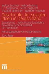 bokomslag Geschichte der sozialen Ideen in Deutschland