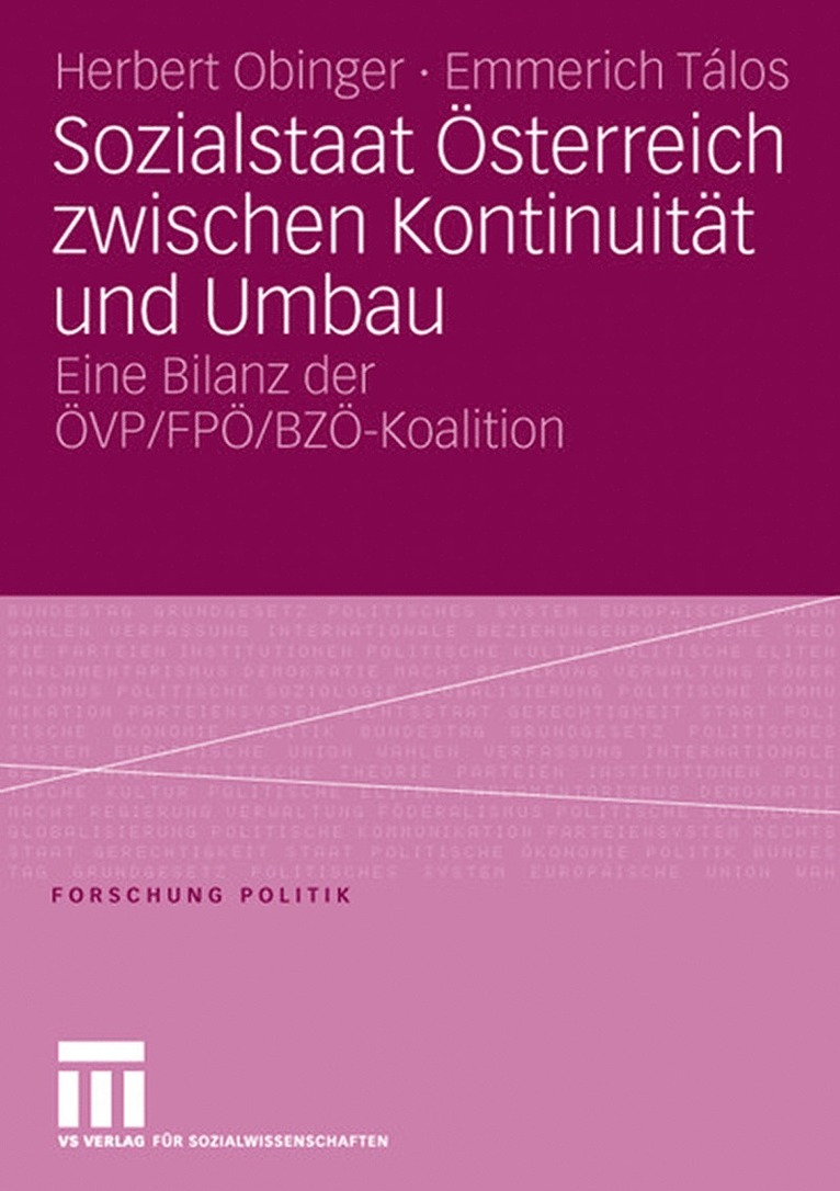 Sozialstaat sterreich zwischen Kontinuitt und Umbau 1