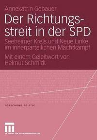 bokomslag Der Richtungsstreit in der SPD