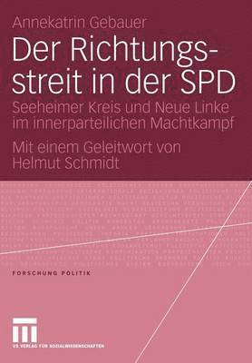 Der Richtungsstreit in der SPD 1