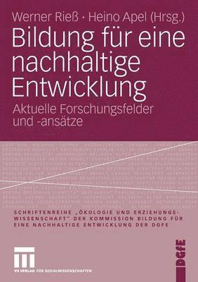 bokomslag Bildung fr eine nachhaltige Entwicklung