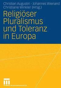 bokomslag Religiser Pluralismus und Toleranz in Europa