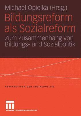 bokomslag Bildungsreform als Sozialreform