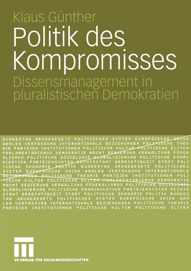 bokomslag Politik des Kompromisses