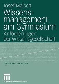 bokomslag Wissensmanagement am Gymnasium