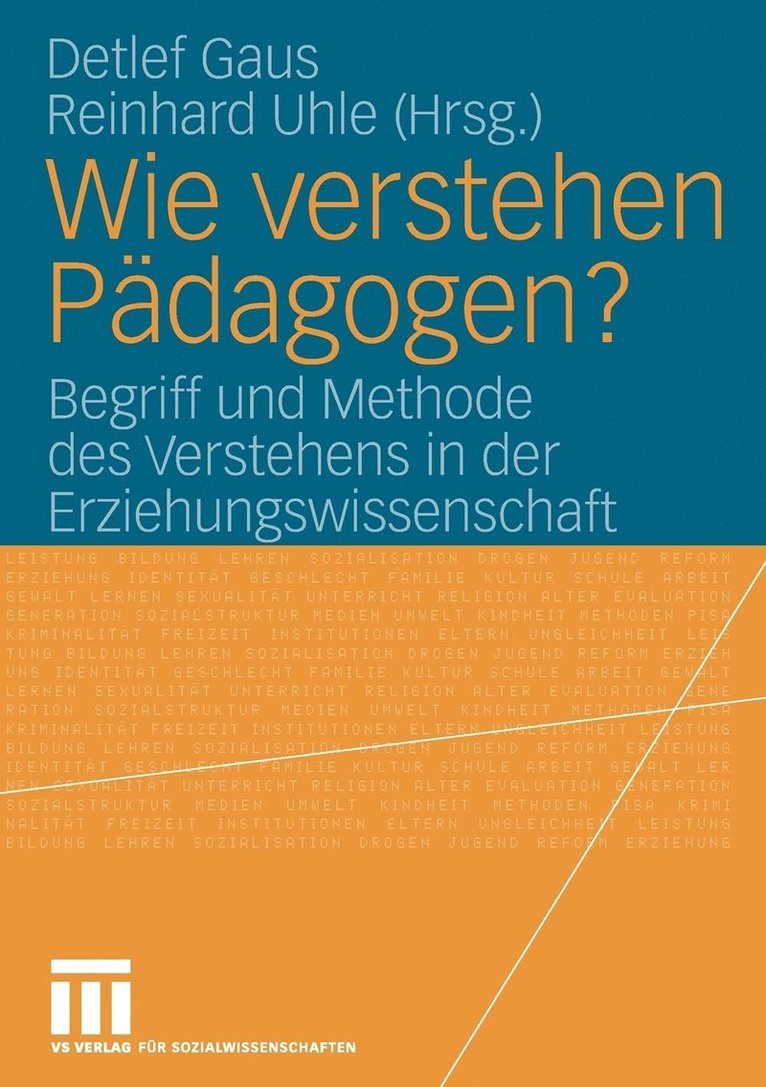 Wie verstehen Pdagogen? 1