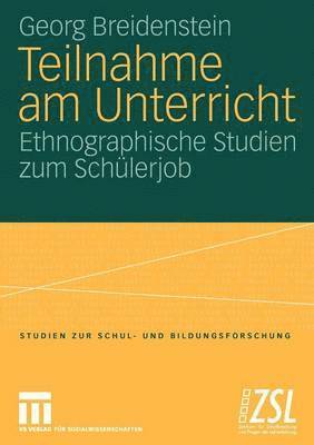 Georg Breidenstein - Teilnahme am Unterricht, Häftad