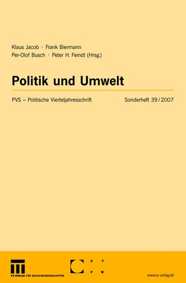 Klaus Jacob, Frank Biermann, Per-Olof Busch, Peter H. Feindt - Politik und Umwelt, Häftad