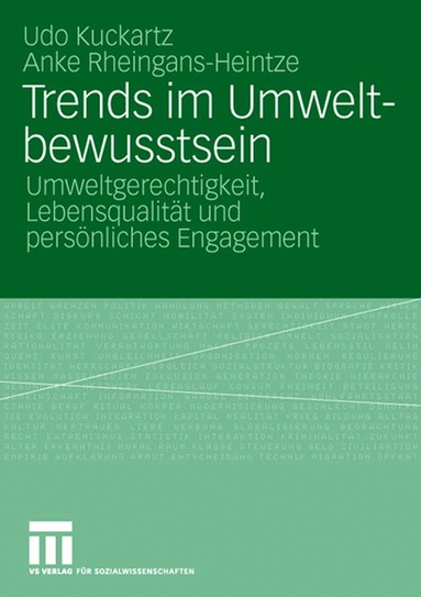 Udo Kuckartz, Anke Rheingans-Heintze, Umweltbundesamt - Trends im Umweltbewusstsein, Häftad