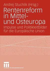 bokomslag Rentenreform in Mittel- und Osteuropa