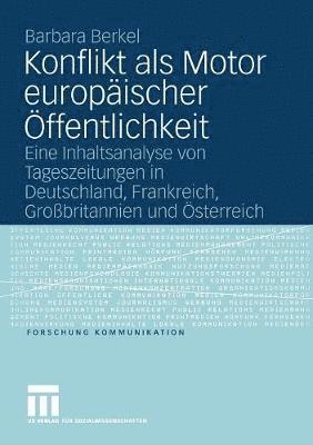 Konflikt als Motor europäischer Öffentlichkeit 1