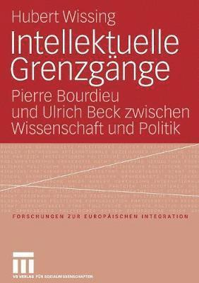 bokomslag Intellektuelle Grenzgänge
