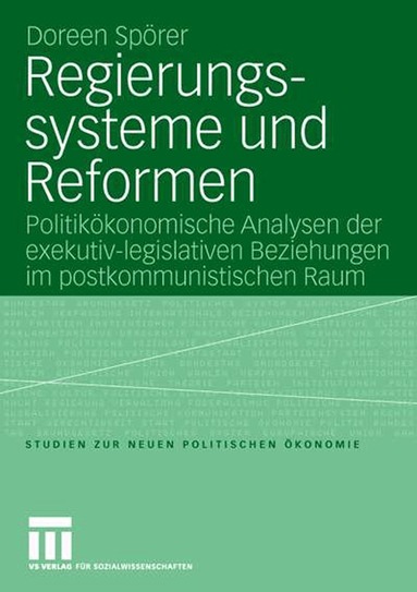 Doreen Spörer - Regierungssysteme und Reformen, Häftad