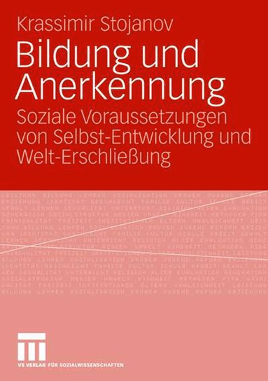 bokomslag Bildung und Anerkennung