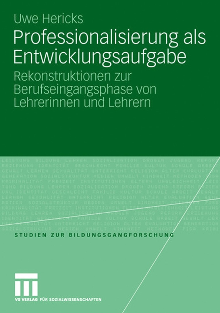 Uwe Hericks - Professionalisierung als Entwicklungsaufgabe, Häftad