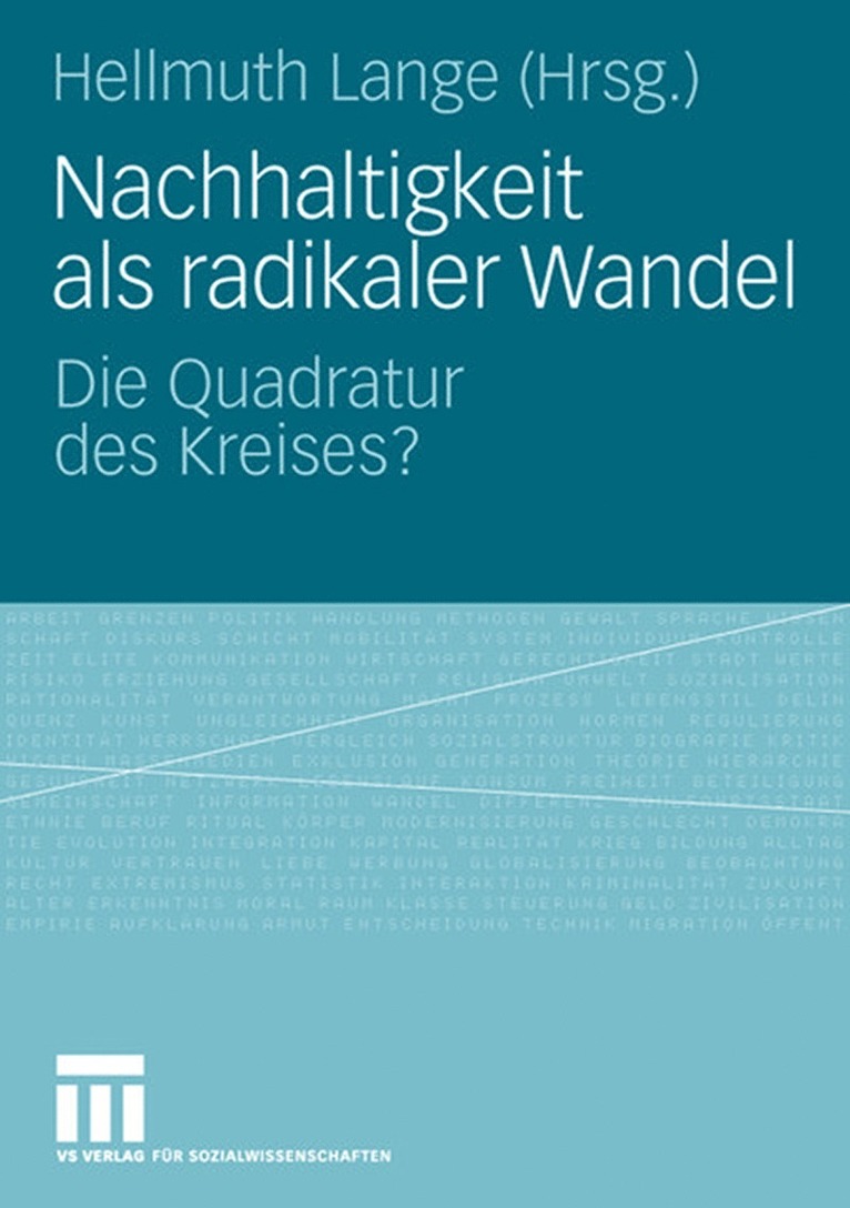 Nachhaltigkeit als radikaler Wandel
