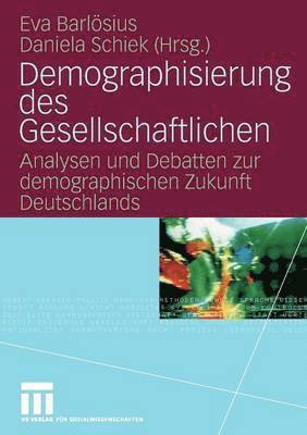 bokomslag Demographisierung des Gesellschaftlichen