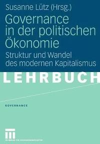 bokomslag Governance in der politischen konomie