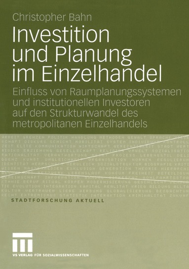 bokomslag Investition und Planung im Einzelhandel