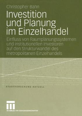 Investition und Planung im Einzelhandel