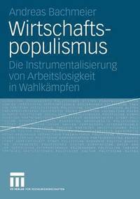 bokomslag Wirtschaftspopulismus