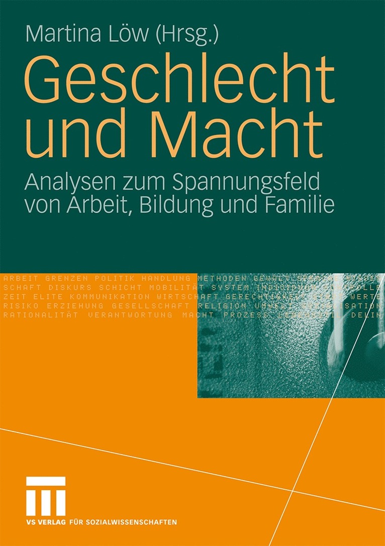 Martina Löw, Martina Löw - Geschlecht und Macht, Inbunden