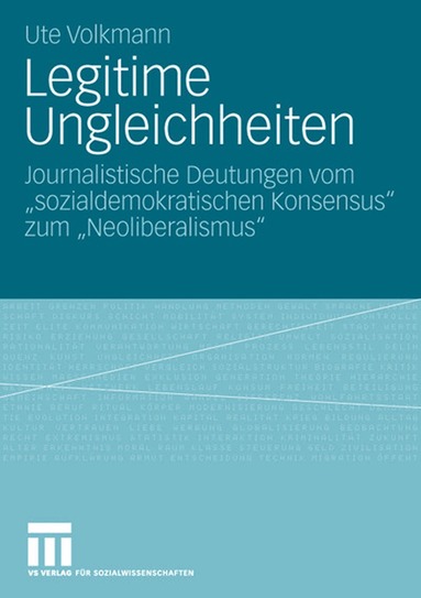 Ute Volkmann - Legitime Ungleichheiten, Häftad