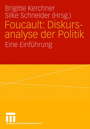 bokomslag Foucault: Diskursanalyse der Politik