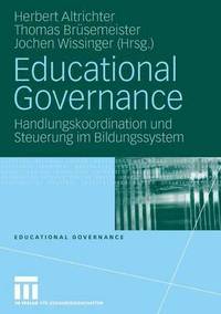 bokomslag Educational Governance