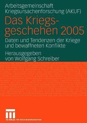 bokomslag Das Kriegsgeschehen 2005