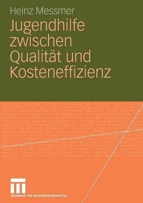 bokomslag Jugendhilfe zwischen Qualitt und Kosteneffizienz