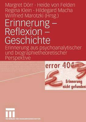 bokomslag Erinnerung - Reflexion - Geschichte