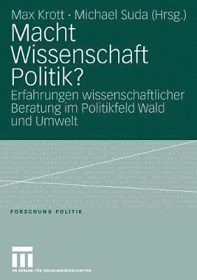 bokomslag Macht Wissenschaft Politik?