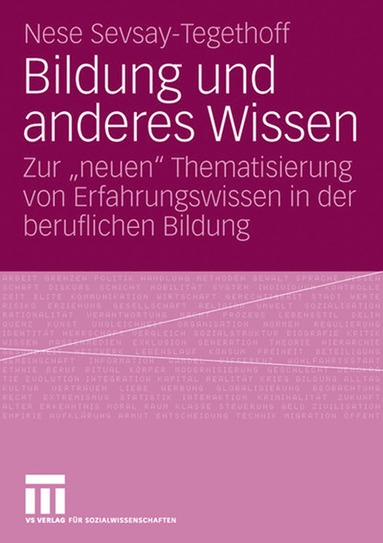 bokomslag Bildung und anderes Wissen